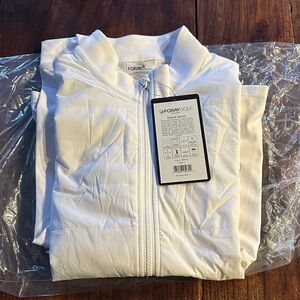 FORAY Golf Hybrid White Jacket